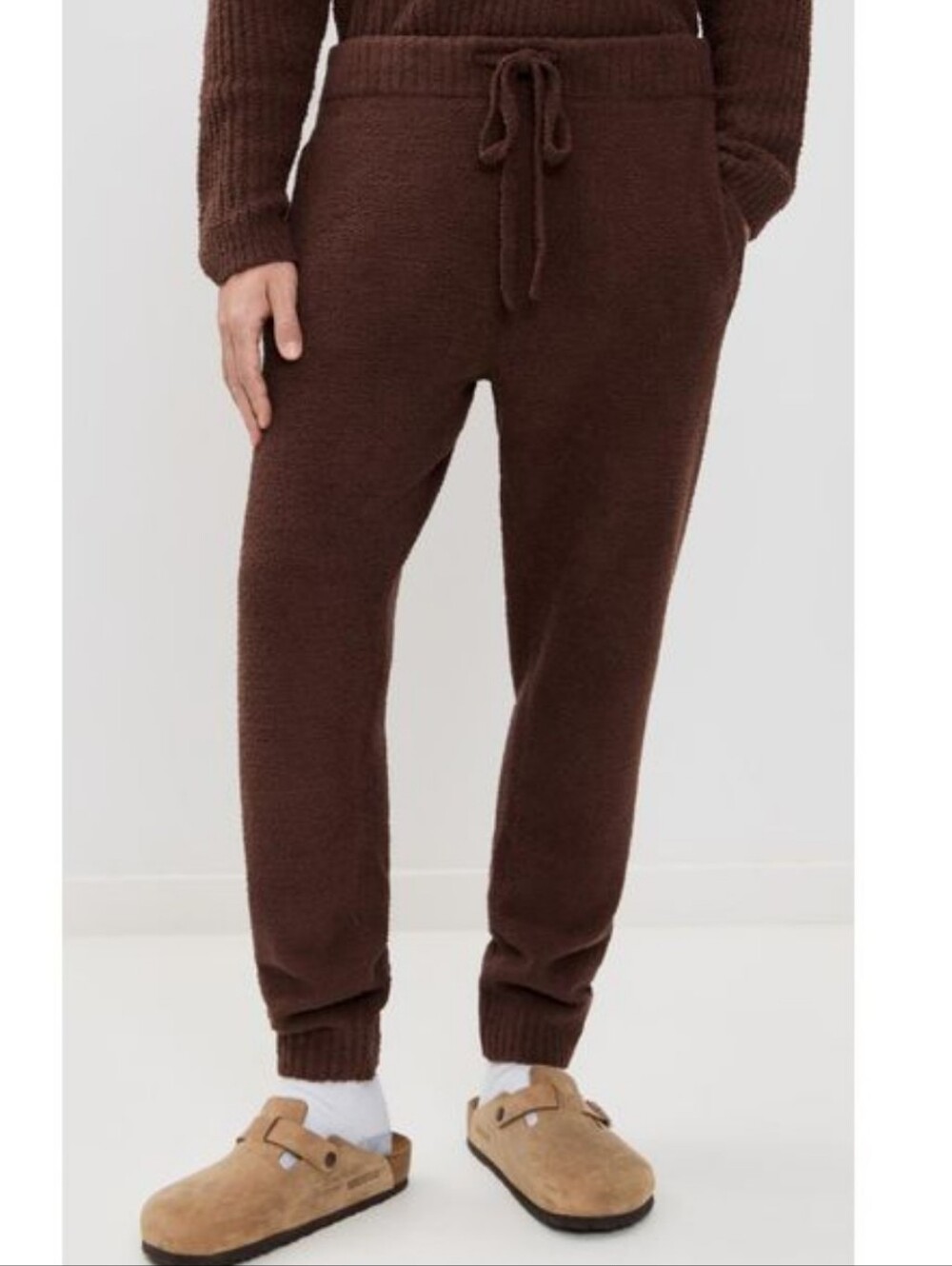 UGG Thayer Lounge Knit Joggers- Brown